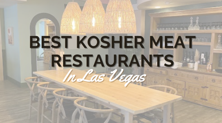 Best Kosher Meat Restaurant